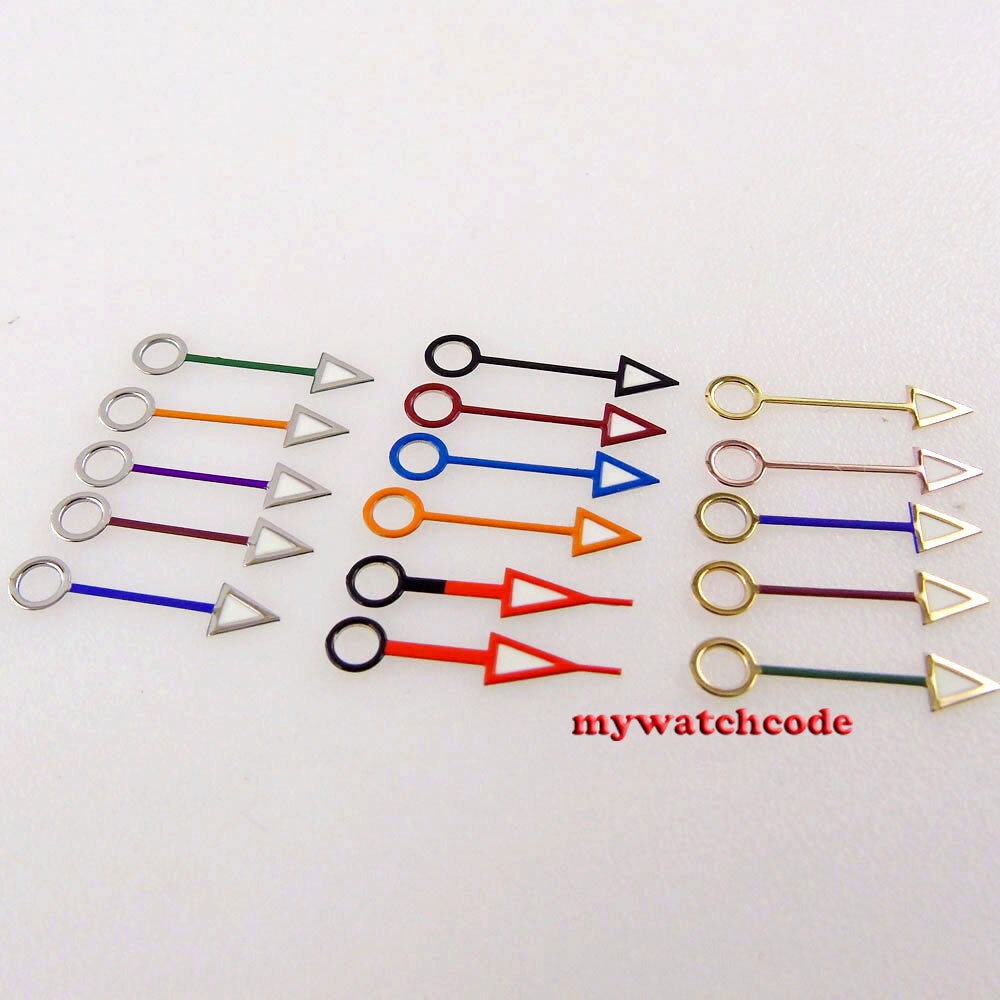 Orange RED BLUE BLACK GMT Watch Hands For Japan NH34A mingzhu 3804 MOVEMENT