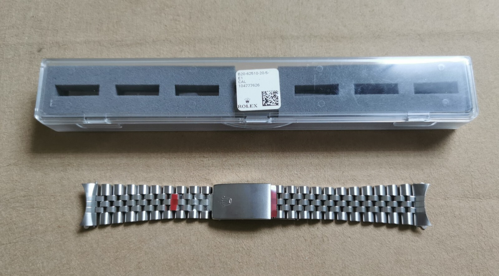 Rolex NEW Jubilee 62510H/555B Steel Watch Bracelet 20mm GMT 1675,16710,16700 Etc