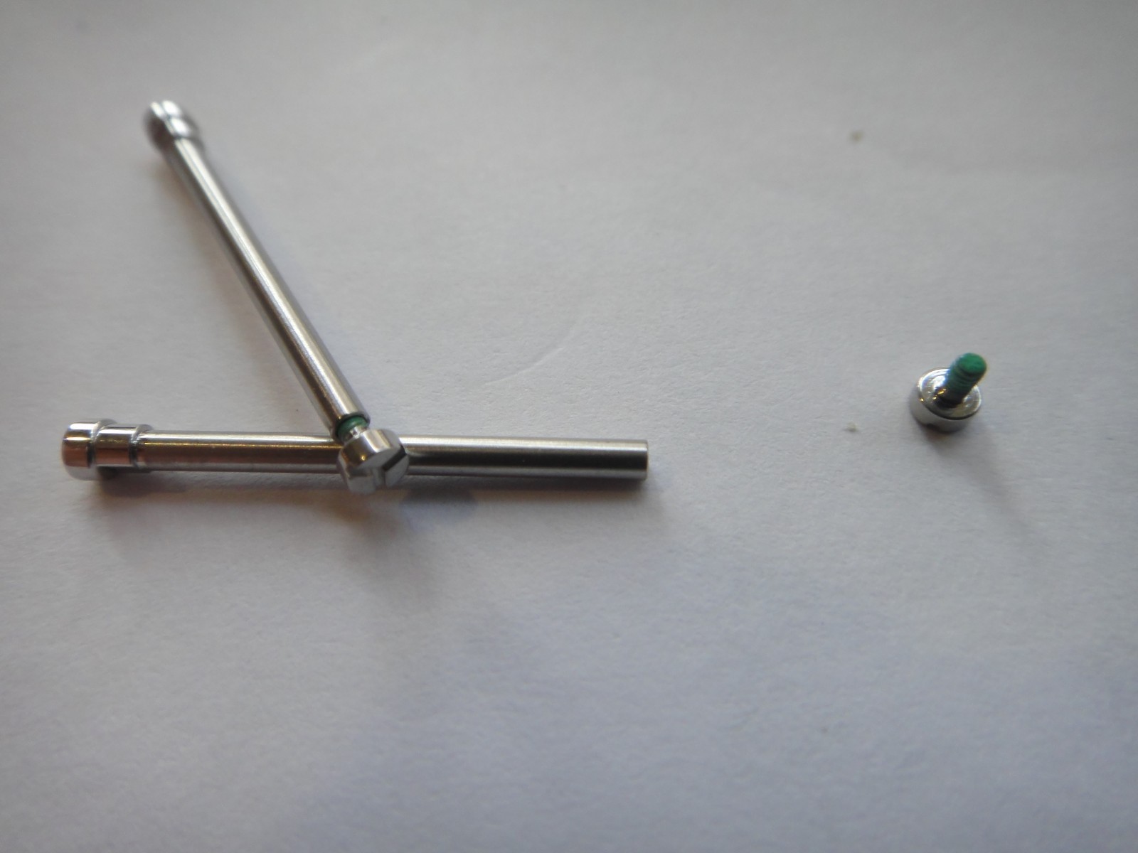 A Pair 21mm ORIS tri-wing screw bar pin ORIS AQUIS DATE 7732 Ø39.5mm 42164