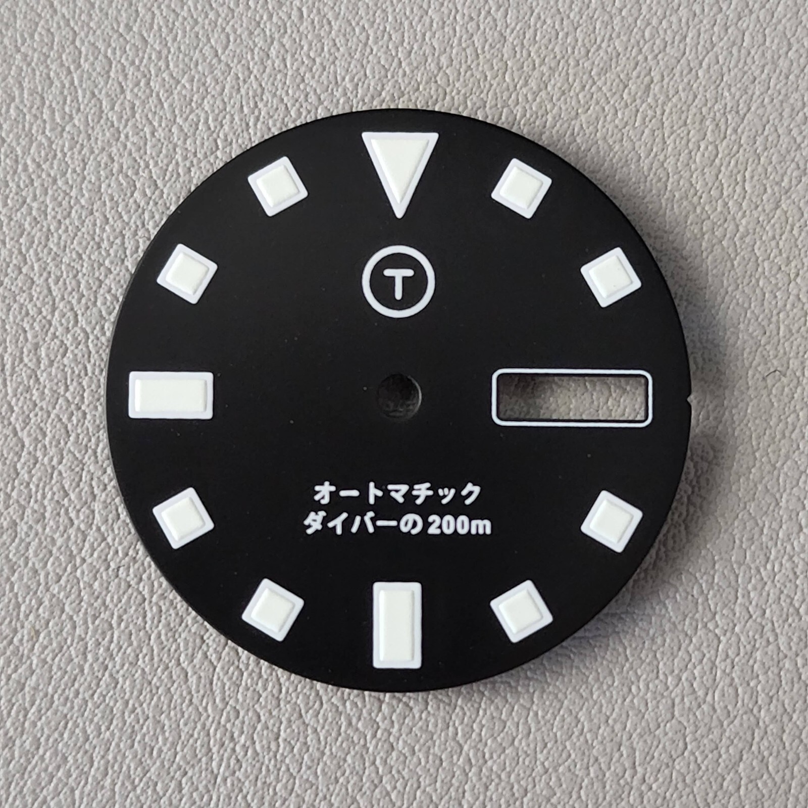 TLDB0201DD Black BGW9 / Seiko Mod PLGS Day Date Dial NH36 4R36 SKX SRPD 28.5