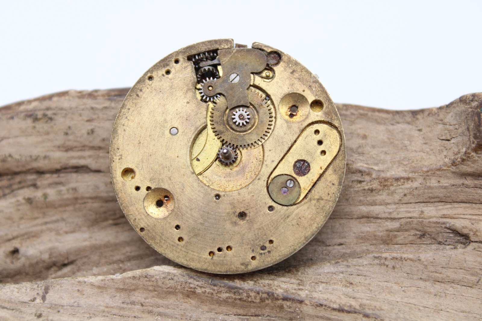 SWISS POCKET WATCH MOVEMENT 36.6mm FOR SPARES OR REPAIR (F4M2)
