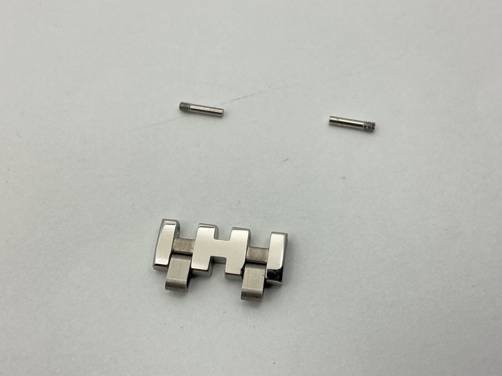 Authentic HERMES link 17mm Genuine Watch Band Bracelet Stainless Steel