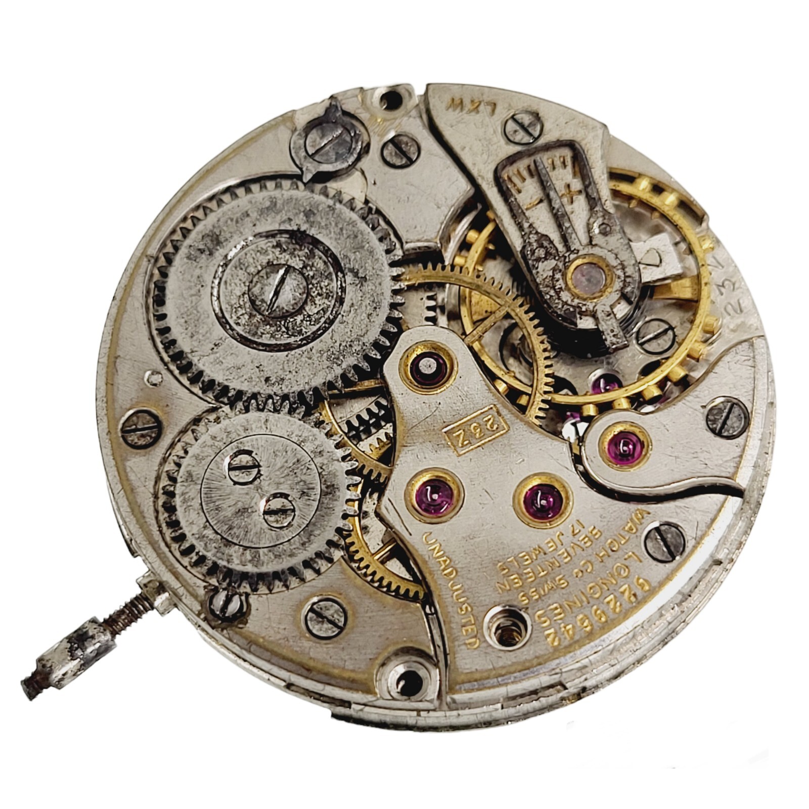 Mechanical Longines 23Z movement (incomplete) for parts