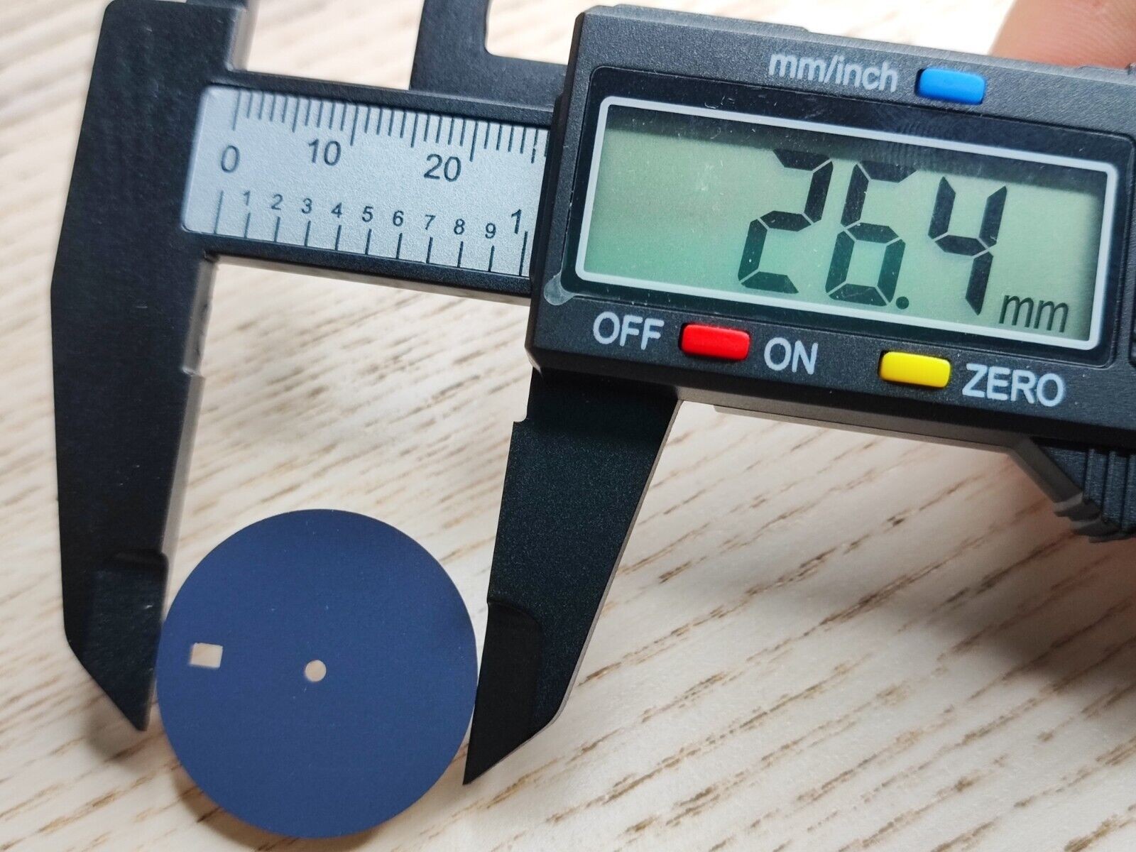 Watch Dial Blue 26.5mm Round 705 – x2 dials