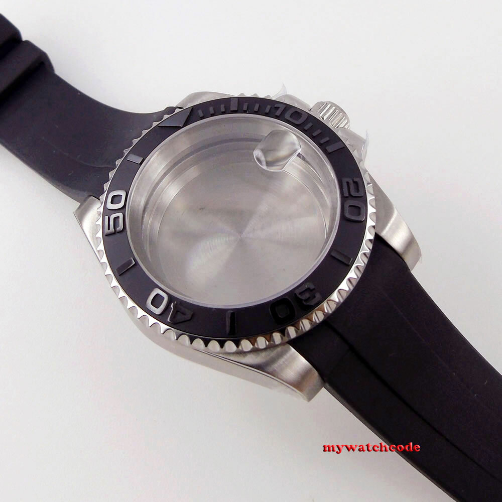 20ATM 40mm Sapphire Glass Watch Case Fit NH35 NH36 ETA 2824 Movement MOD Part