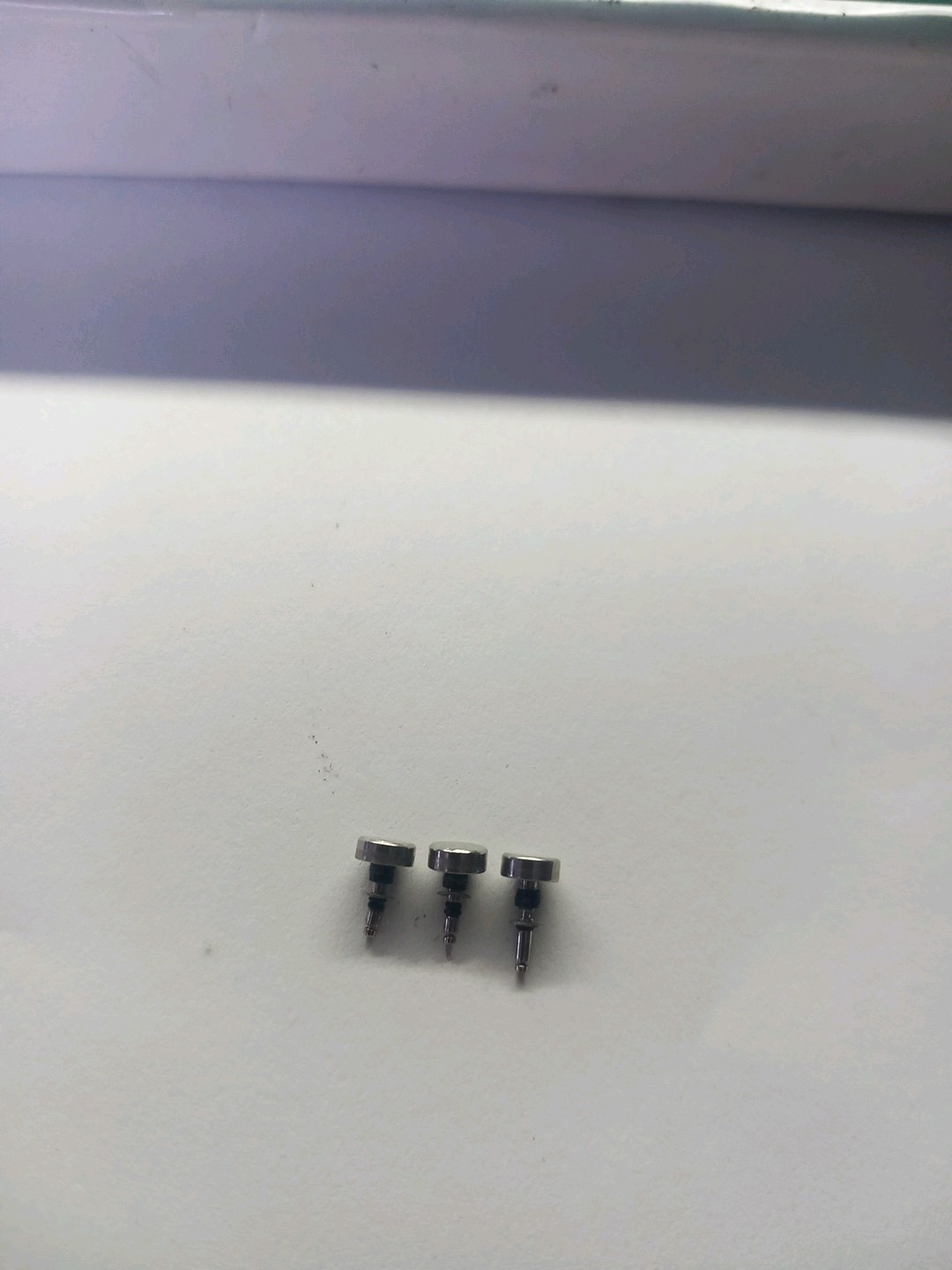 3 CITIZEN AQUALAND CO20/C022 STEEL BUTTONS COMPLETE WITH USED STOPS!