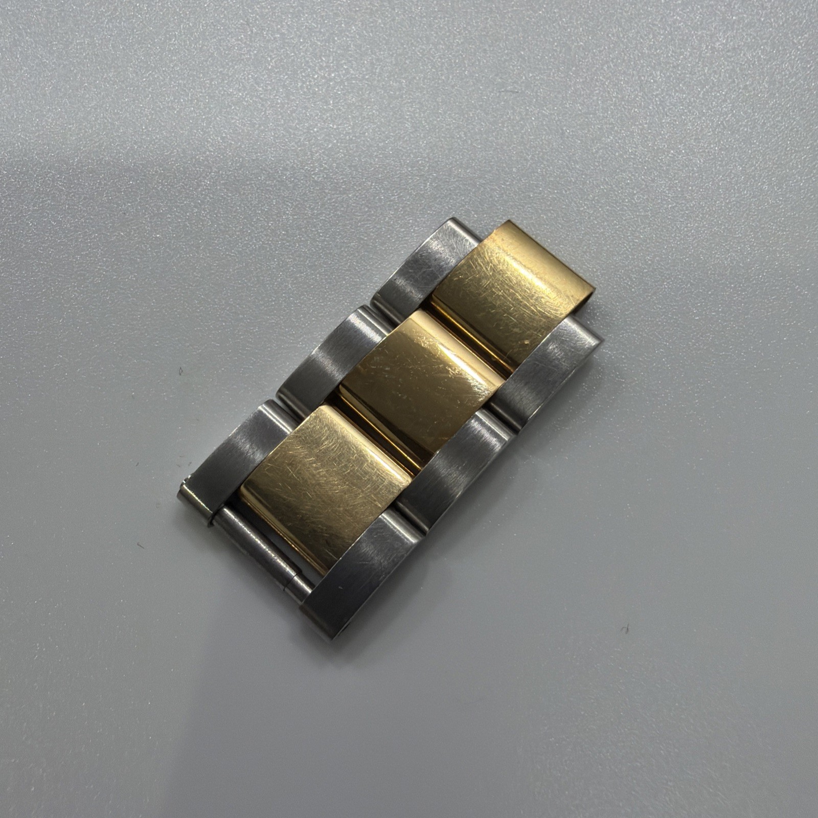 Rolex Oyster Link Steel and Gold Size 15.5mm x 1