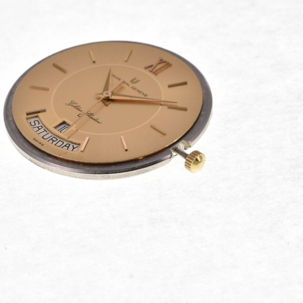 N994 Universal Genve Cal.255.122 Quartz Movement watch Working Japan