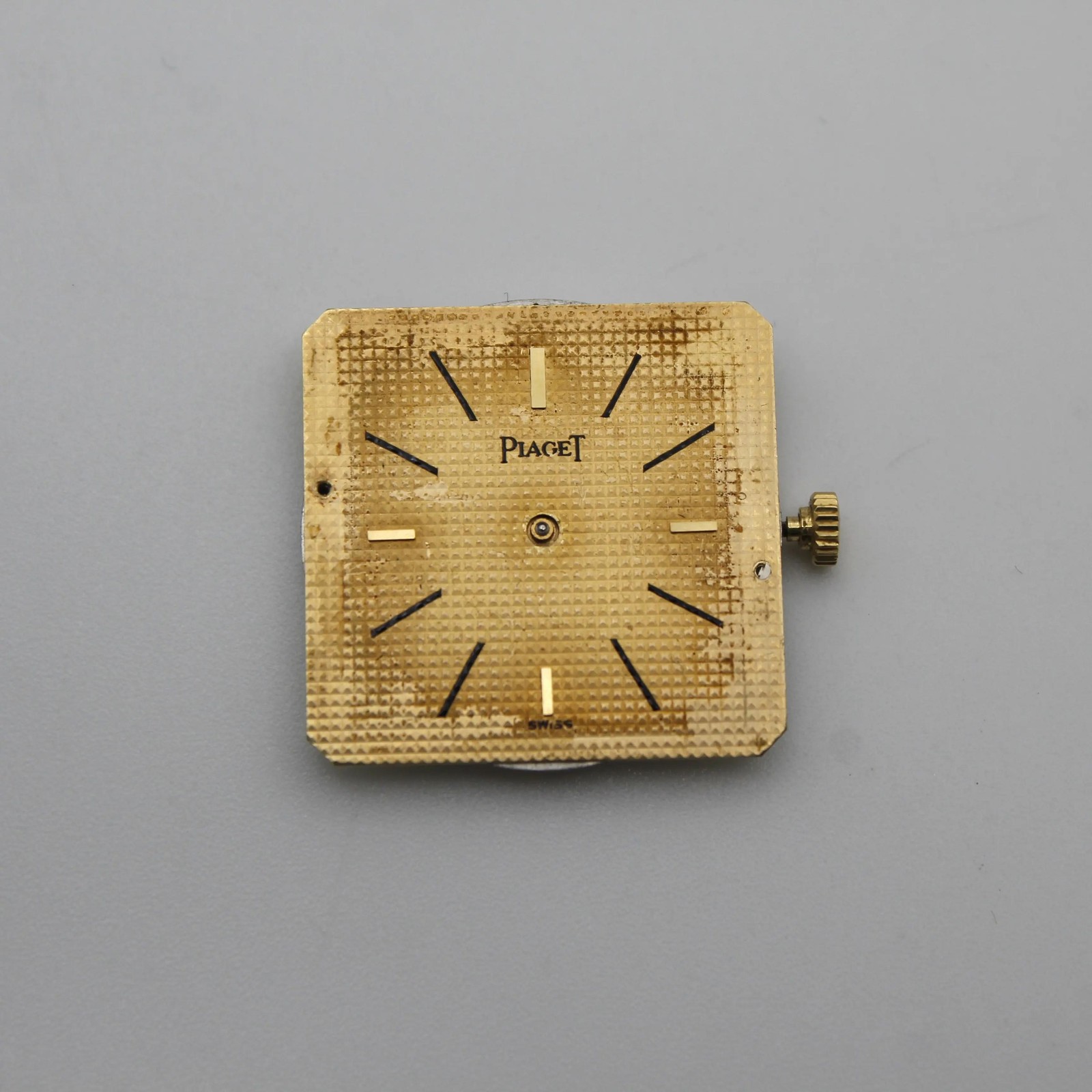 Piaget 20mm Champagne Dial with Manual Movement for Mens Watch 9P2