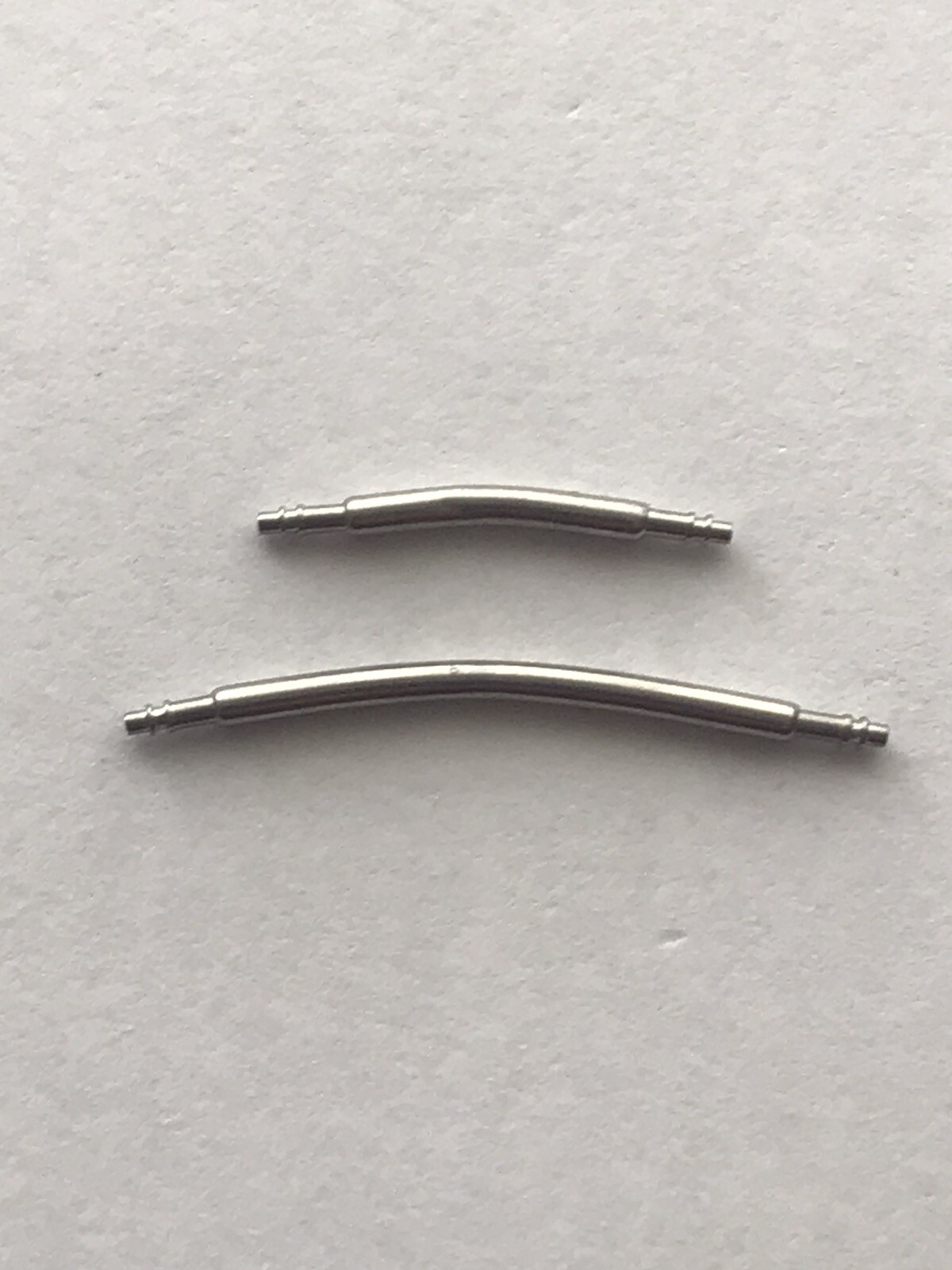 1 PAIR Curved Spring Bar 1.5mm Diameter – Many Sizes – Free 1st Class UK Post