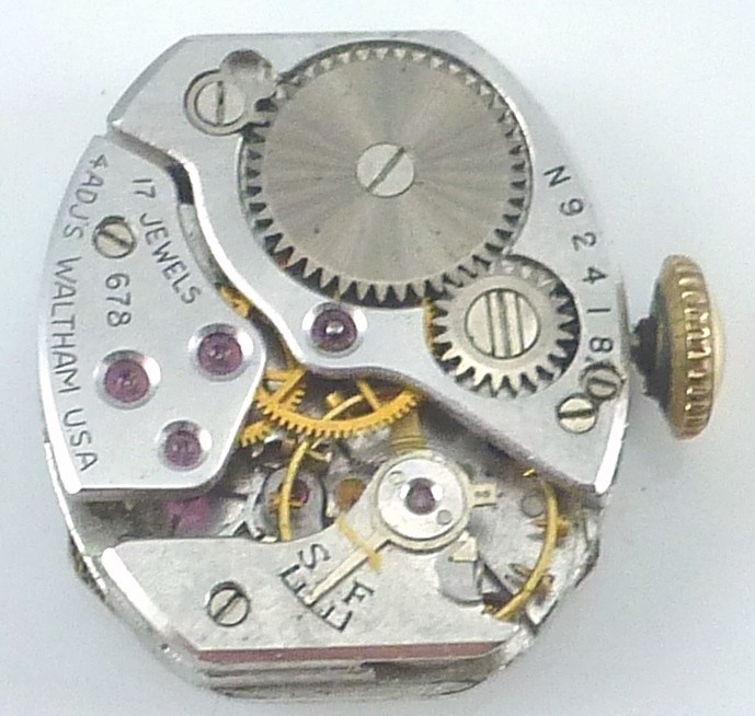 Vintage Waltham Wristwatch Movement – Grade 678 – Parts / Repair