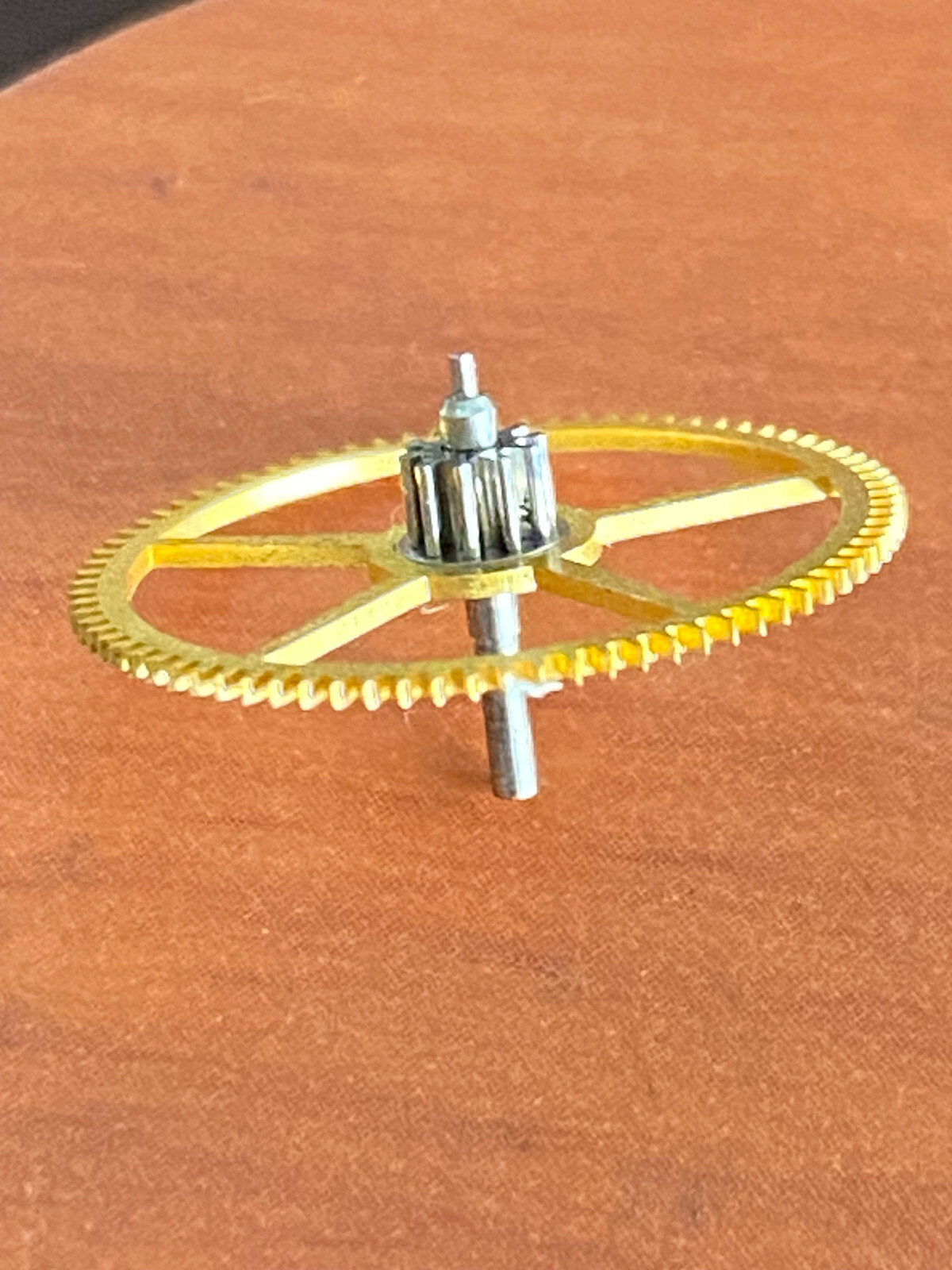 VINTAGE CENTER WHEEL FOR 18 SIZE HAMPDEN DUEBER MODEL 3 21 JEWEL