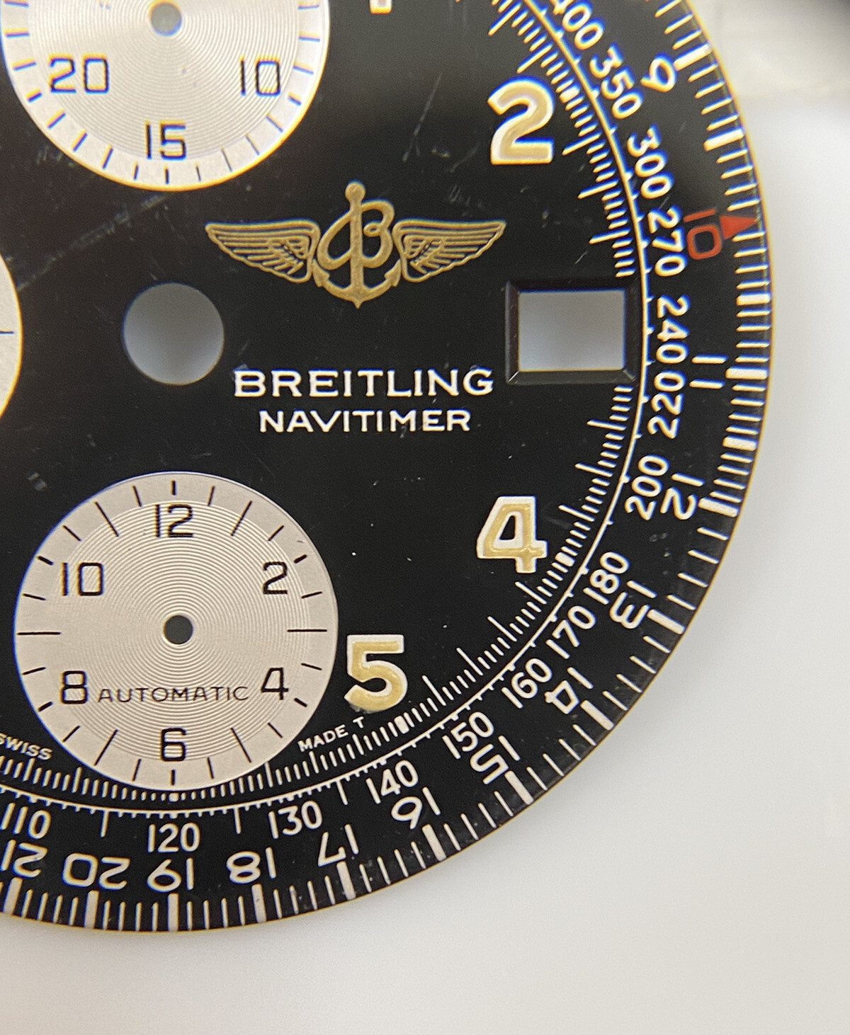 Original Breitling Old Navitimer Ref. 81610/A13019 Black Dial