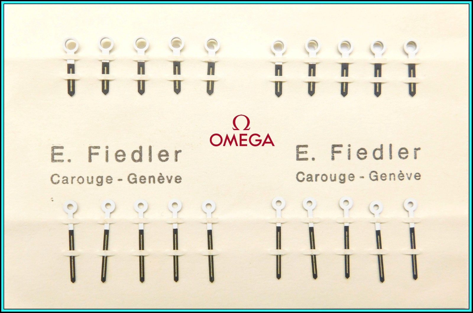ORIGINAL Vintage OMEGA HAND SET Cal. 321 / 861 /865 / 1861 N.O.S. 1968 – N.O.S.