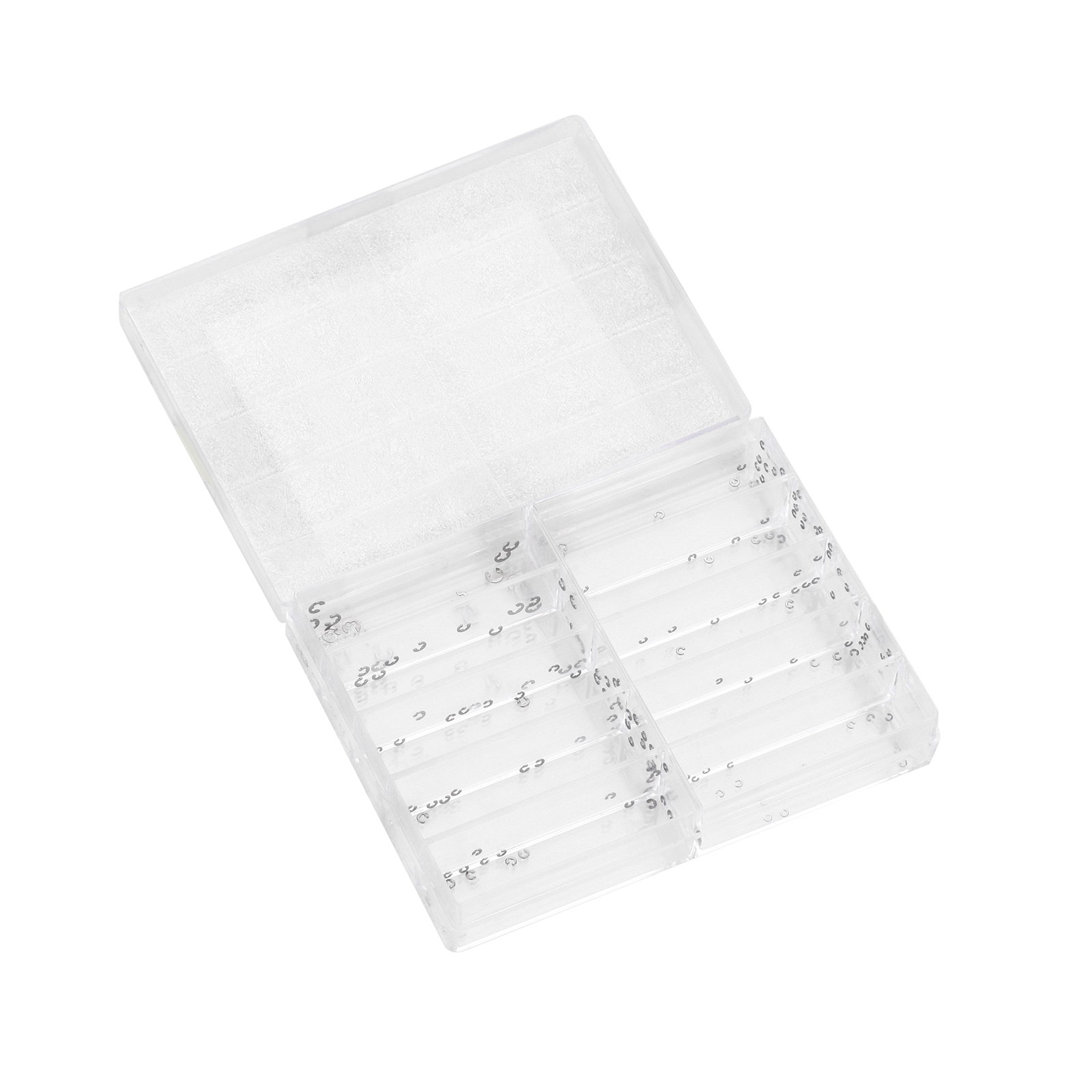 150Pcs 1.4~3.0mm 10-Size Assorted Watch Pusher Button Clip Watchmaker Tool