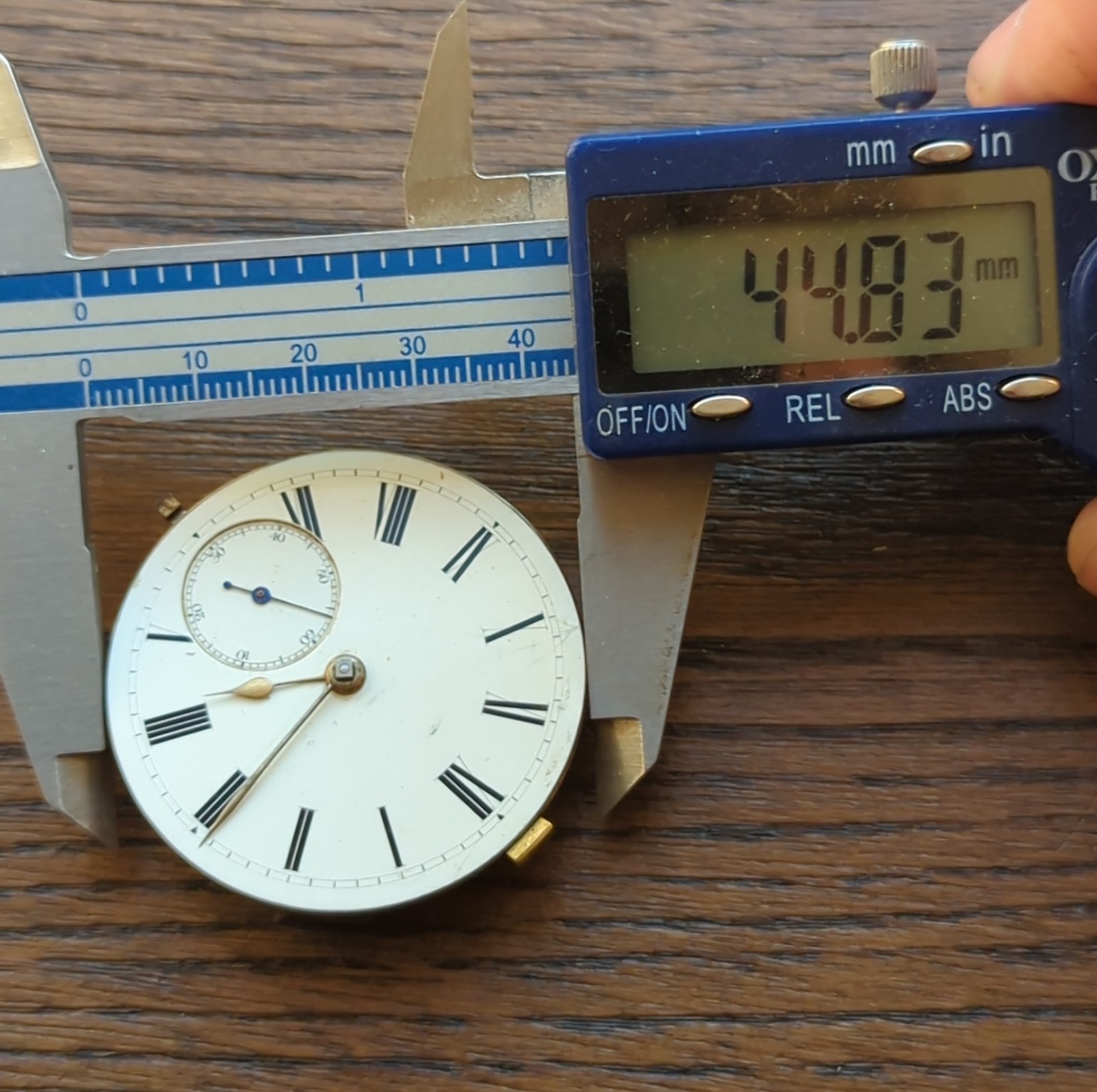 R. Wright & Co Coventry Fusee Pocket Watch Movement Ticking but Stops (BT61)