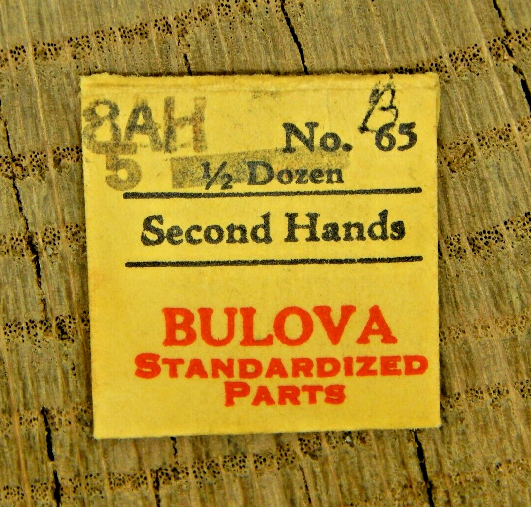 Genuine Bulova 8AH Blue Second Hand QUANITY 1 Watch Part 65 NEW OLD STOCK