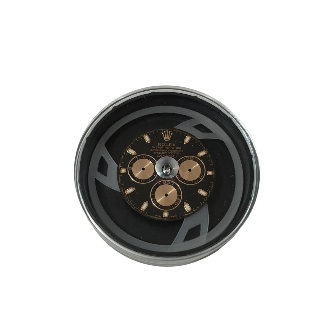 Plastic Round Watch Dial Storage Cases 2x Watchmaker