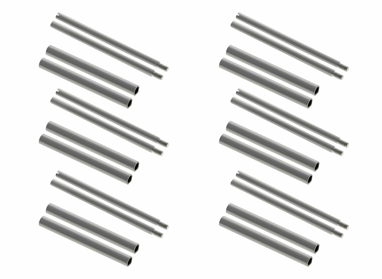 40 Stainless Steel Replacement Strap Screws And Tubes 24mm For Panerai 44mm