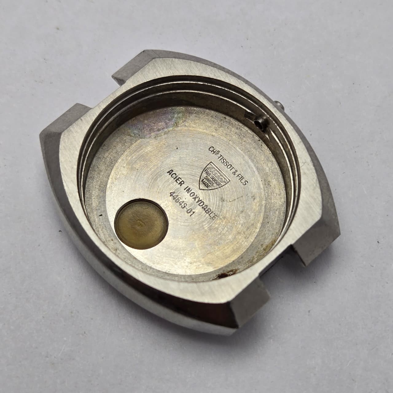 Tissot Seastar 44649-01 Automatic Vintage Watch Case For Part SBZ246SHA2