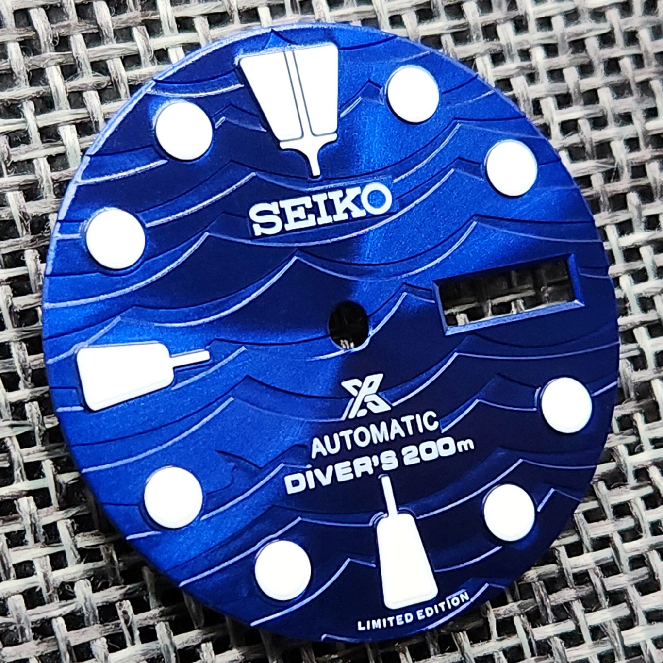 New SEIKO SAVE THE OCEAN GREAT WHITE SHARK PROSPEX DIAL NH36 4R36 7S26 with Ring