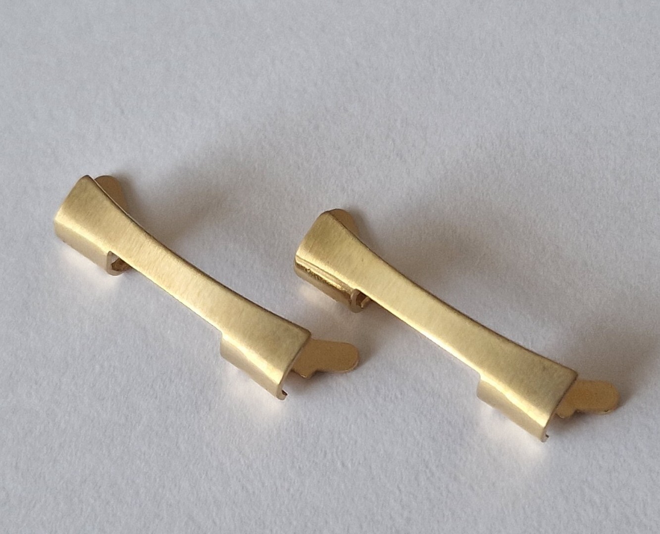 Omega Bracelet End Piece/Link Gilt Reference 714 Genuine (x2)