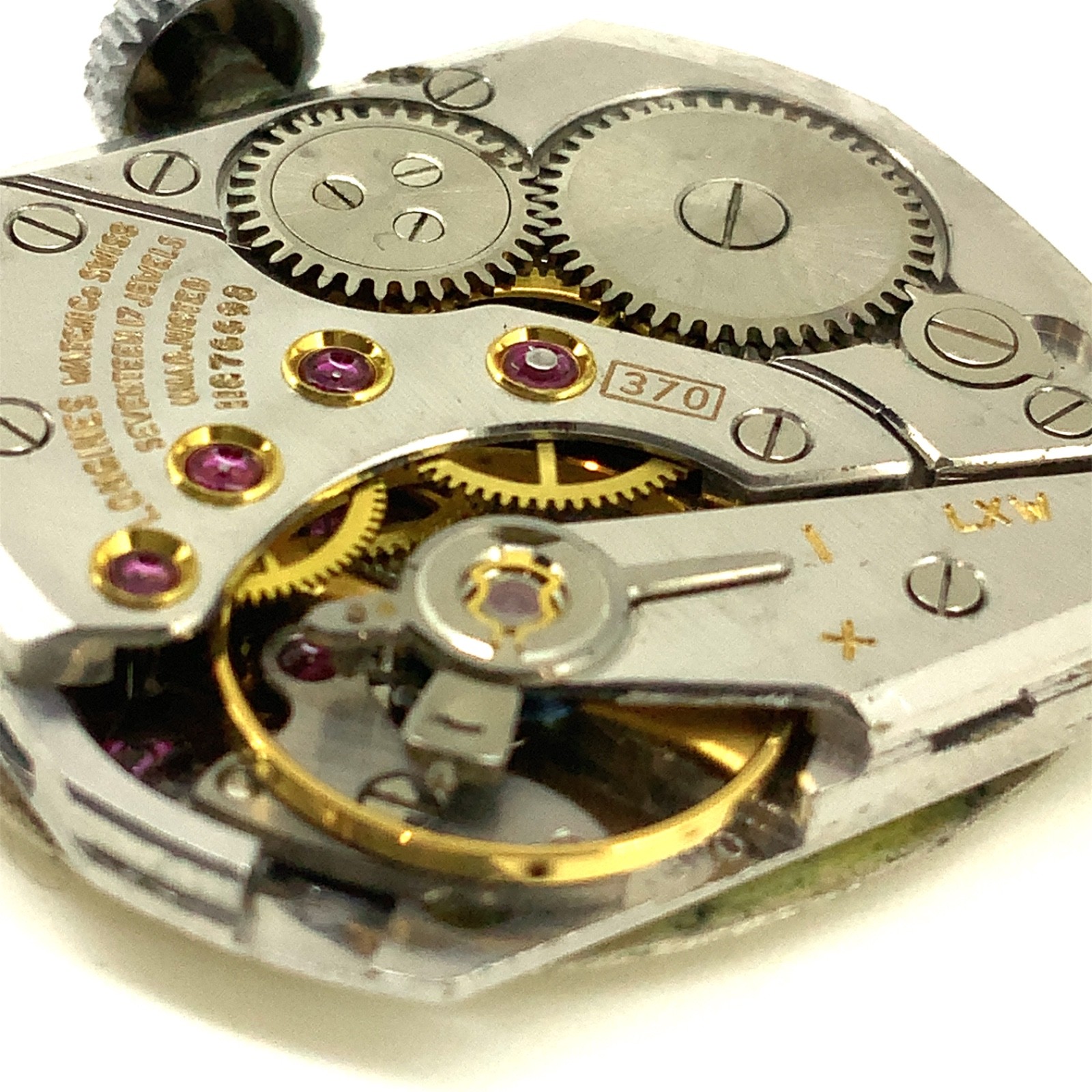 Longines Vintage Cal. 370, 17J Manual Watch Dial/Movement – RUNS