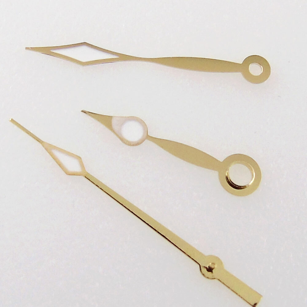 NH35A NH36A NH38A Gold Watch Hands For 7s26 4r35 Movement Green Lume New Arrival