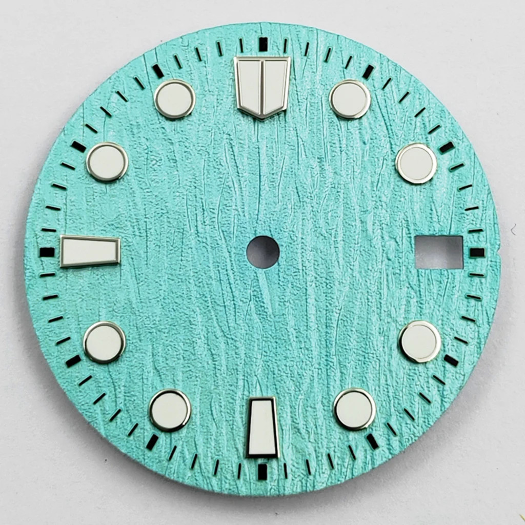 28.5Mm Watch Dial for NH34 NH35 NH35A with Date Window Luminous Watch Faces Fit