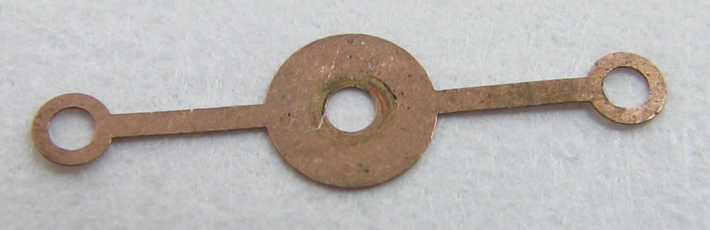 Poljot 3133 chronograph … watch movement part tension spring #8290