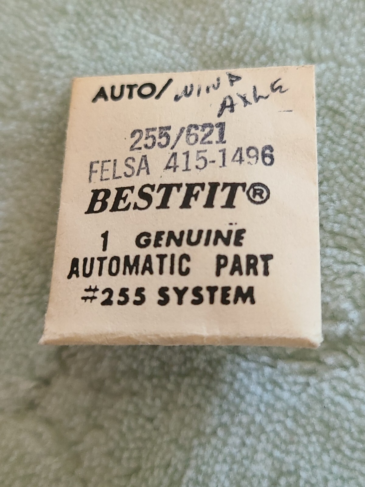 AUTO 255/621 FELSA 415-1496 BESTFIT AUTOMATIC PART #255 Wind Axle