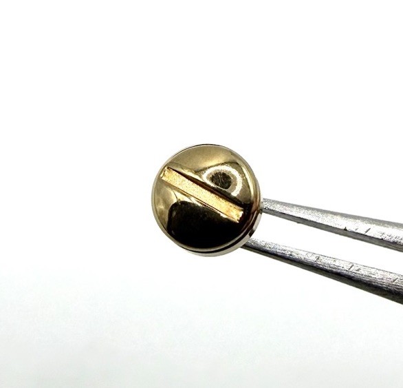 New Genuine Ladies Gucci 6600L Yellow Gold Plated 4.0mm Crown Part