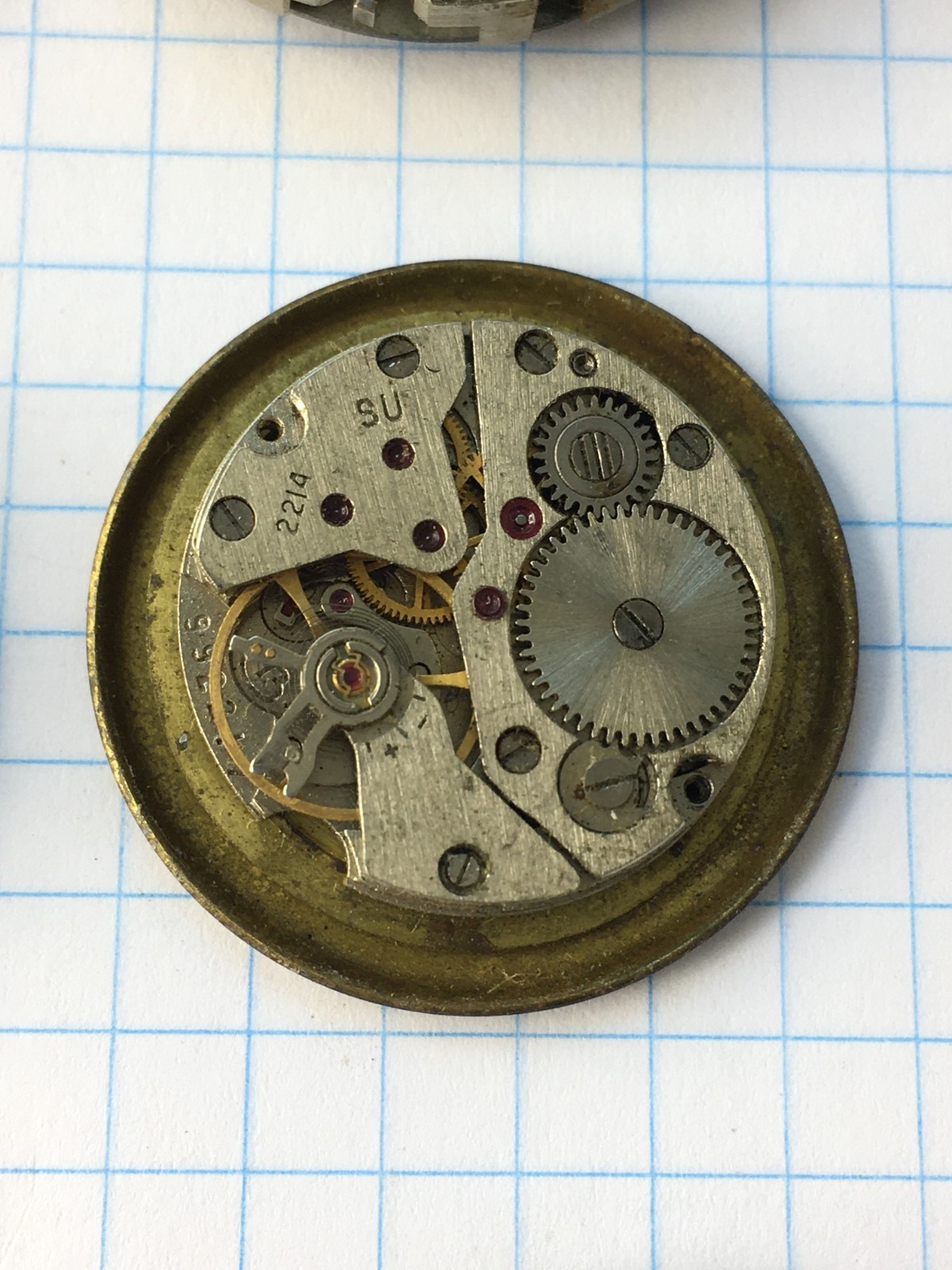 MOVEMENTS (10pcs) FOR MENS WRIST WATCH Raketa Vostok etc. USSR for parts