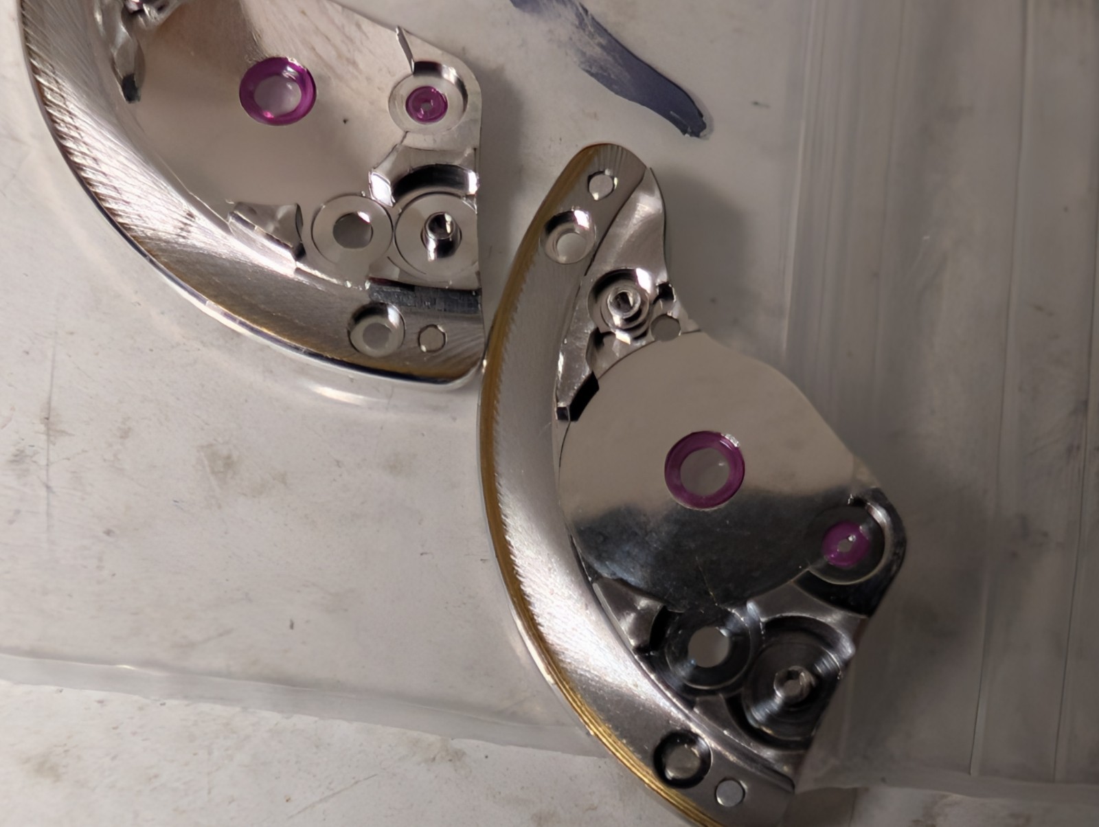 Rolex 3135 105 Barrel Bridge, NEW, open for watch repair/parts