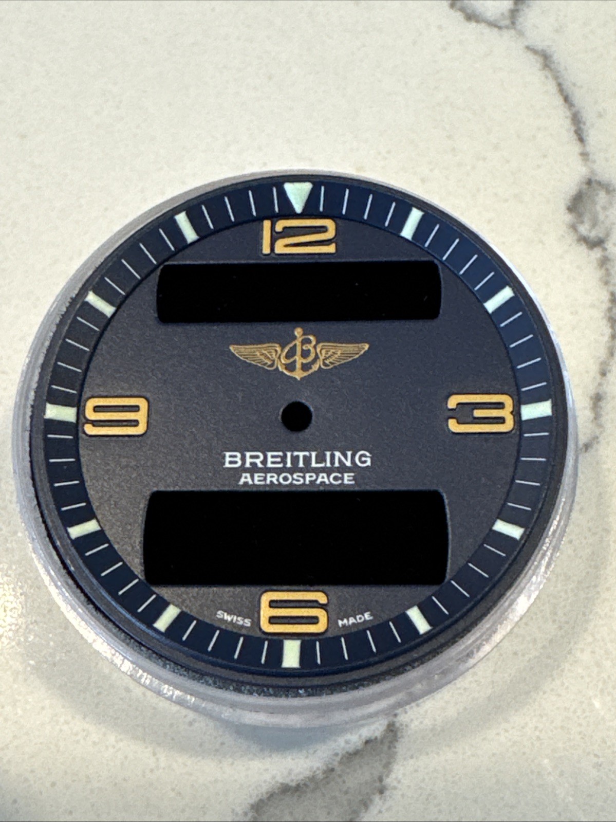 Genuine Pre-Owned Breitling Aerospace Dial Blue, 32.6mm In Immaculate Condition.