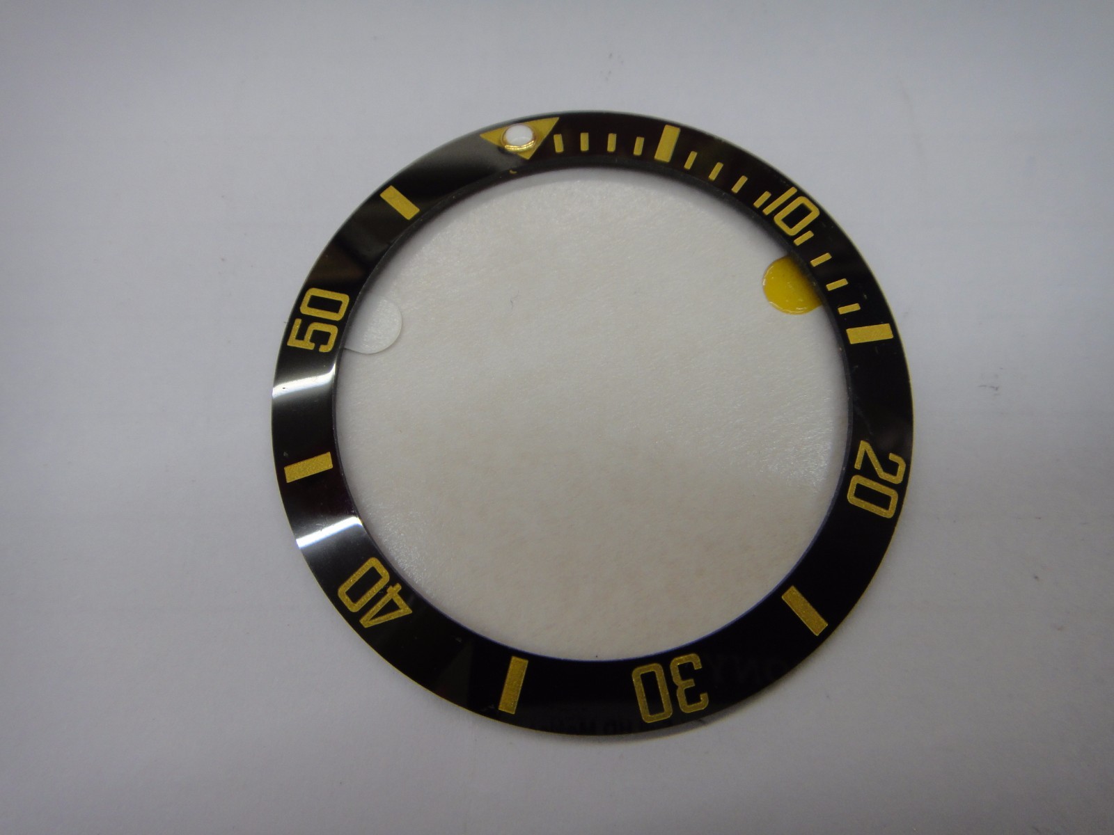 CERAMIC 40mm Bezel Ring insert (fits) ROLEX Ø43MM Deepsea SEA-DWELLER Black gold