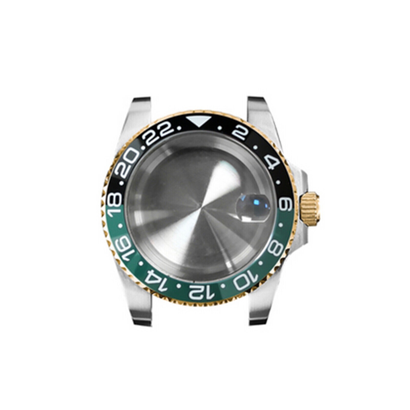40MM Glass Watch Case Stainless Steel Case Watch for NH35/NH36 Watch Movement
