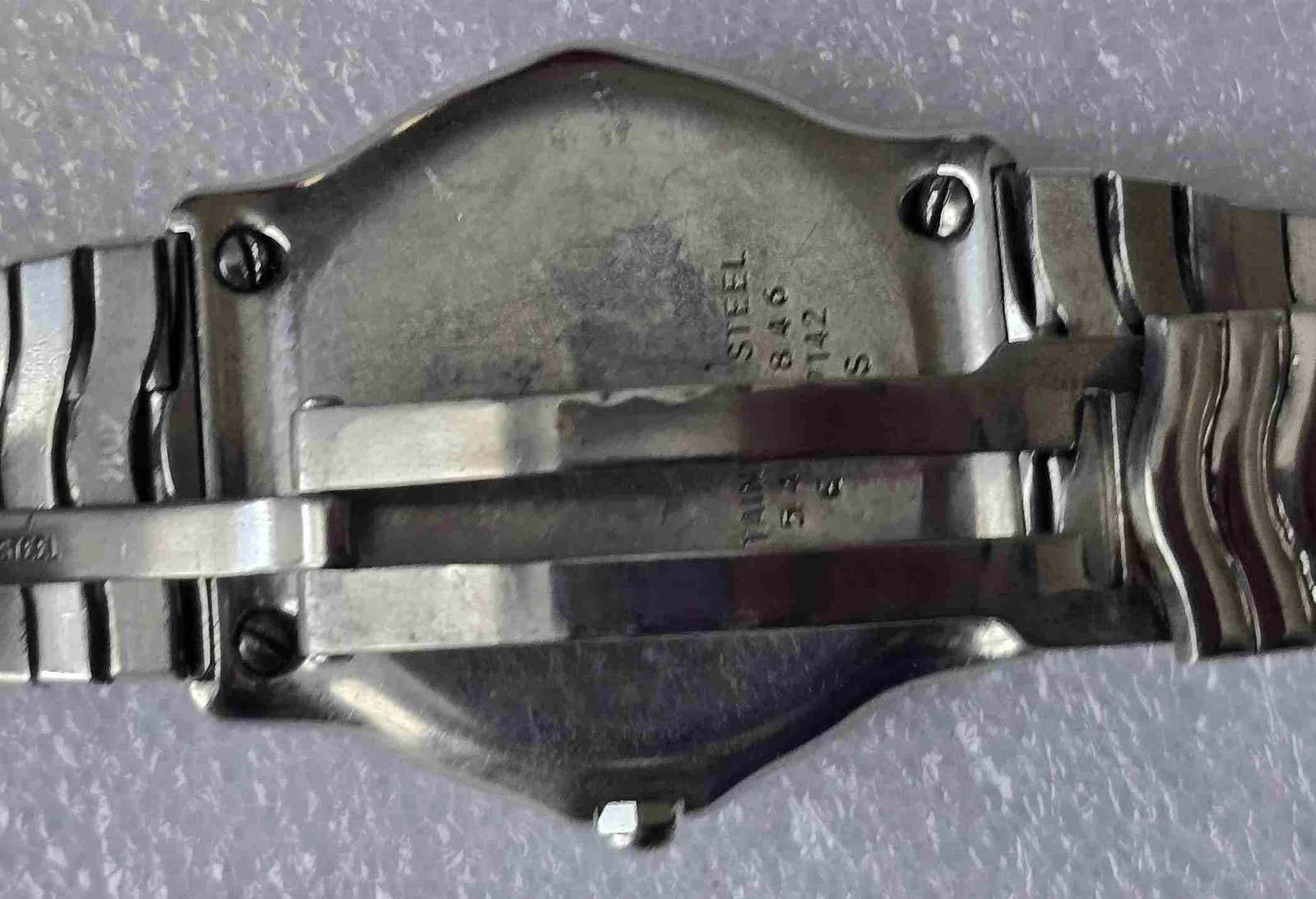 EBEL Sport Classic Wave Steel Wristwatch. Ref: 9187142. Cal: 187-1. For Service