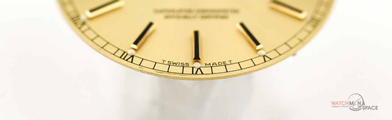 Original Men’s Rolex DayDate 36mm 18238 18038 Champagne Stick Dial 18KY #L21