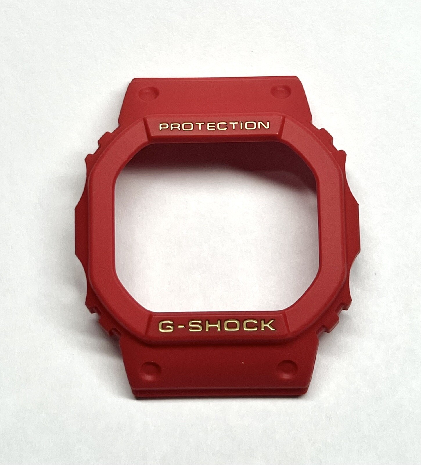 Genuine G Shock Replacement bezel for DW5600SMB-4 DW5600SMB RED / GOLD NEW **
