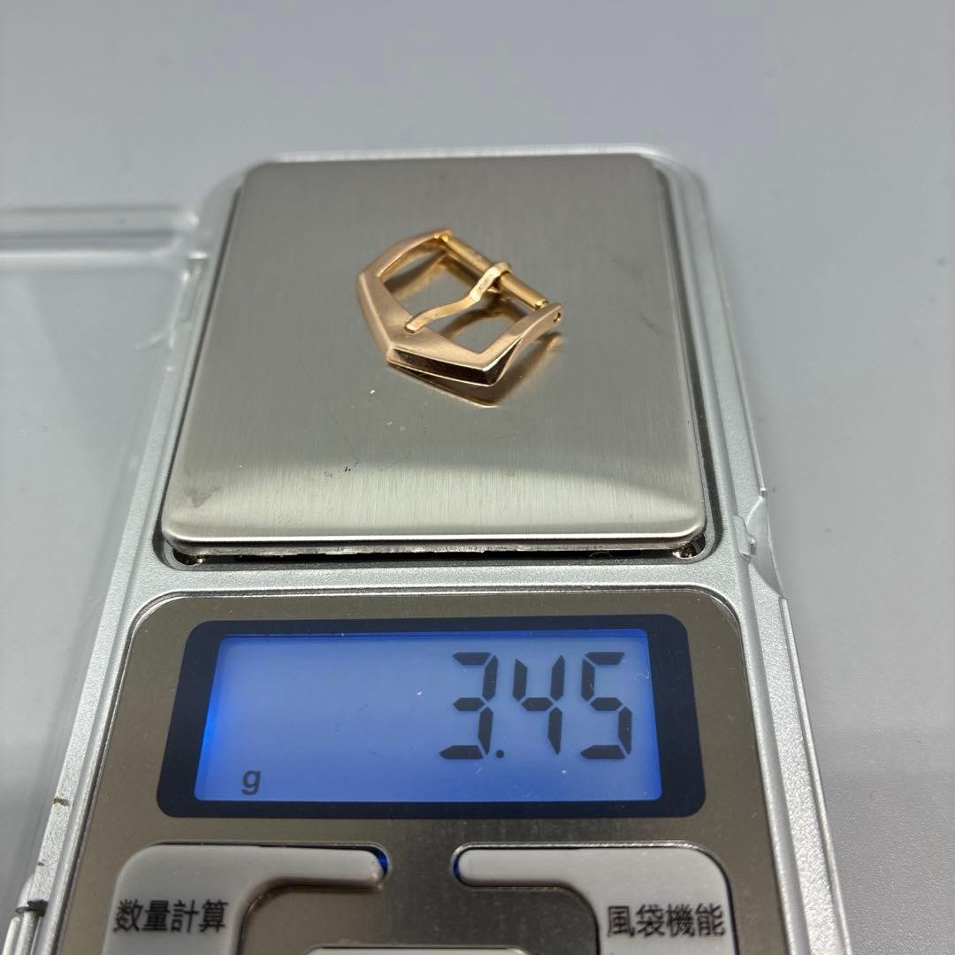 PATEK PHILIPPE 18K Rose Gold Tang Buckle Original 16 mm