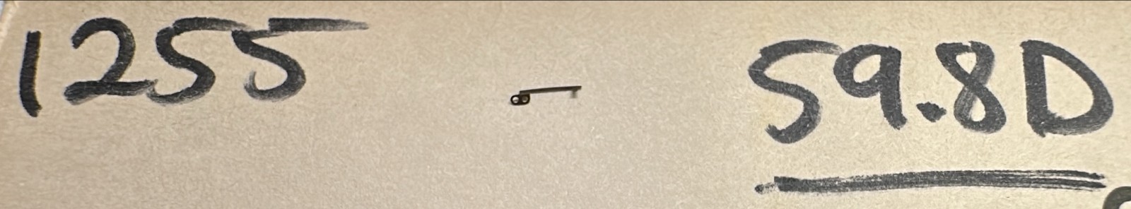 Vintage ORIGINAL OMEGA Sweep Second Pinion #1255 Many Calibers Available!