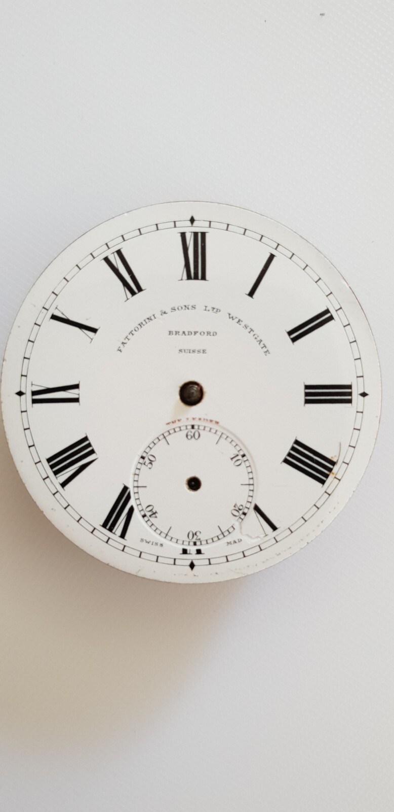 Fattorini “THE LEADER” by BUREN Swiss Lever Movement (Ticking)