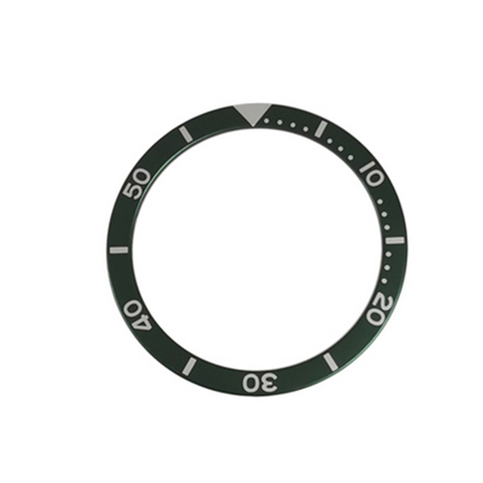 Aluminum Flat Watch Bezel Insert Ring OD 38mm ID 31.5mm For SKX SUB Watch Case