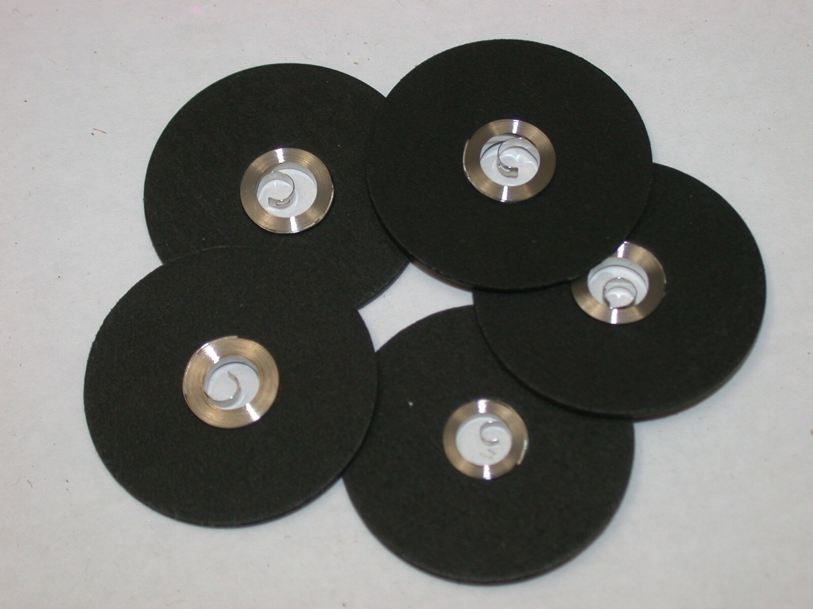 36 N.O.S. S. Larose miscellaneous unbreakable wristwatch mainsprings – 63WW
