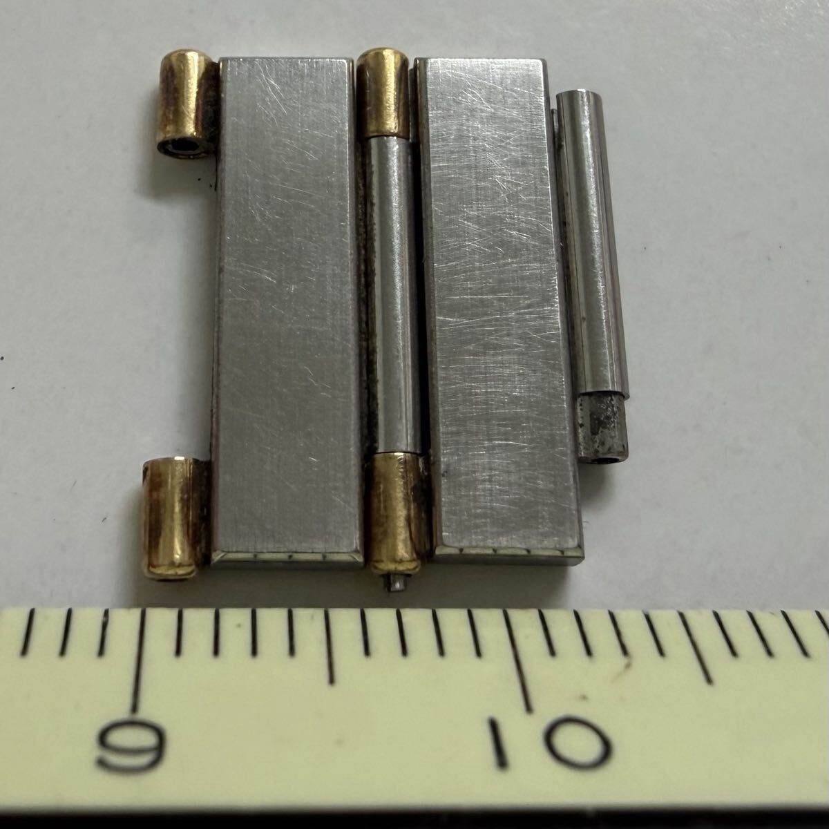 Genuine Omega Constellation Half Bar 16mm 2 Band Links SS 18K 1448/431 etc #11