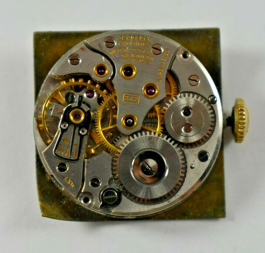 Vintage Longines Manual Wind 17J 23Z Wrist Watch Movement lot.t