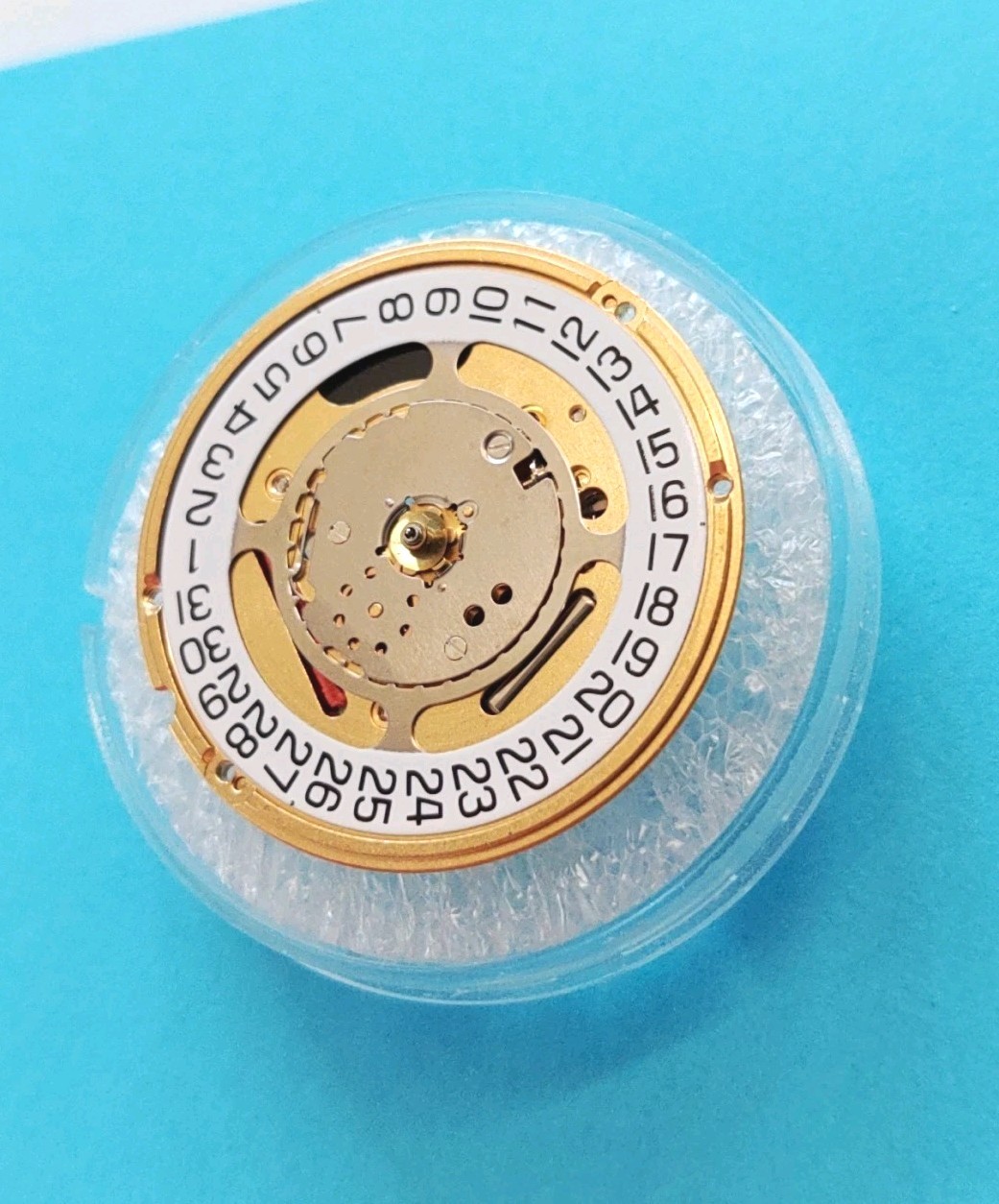ETA F06.111, Date @3, 11.5″‘-3 Jewel Movement. Sets,Runs,Keeping Time 24 Hrs.