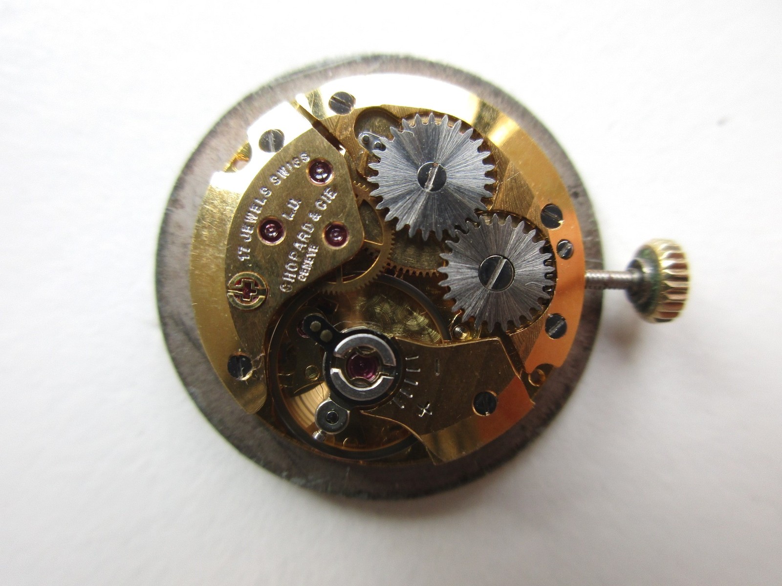L.U.C. Chopard cal. 2512 Swiss watch movement Eye of Tiger dial – running