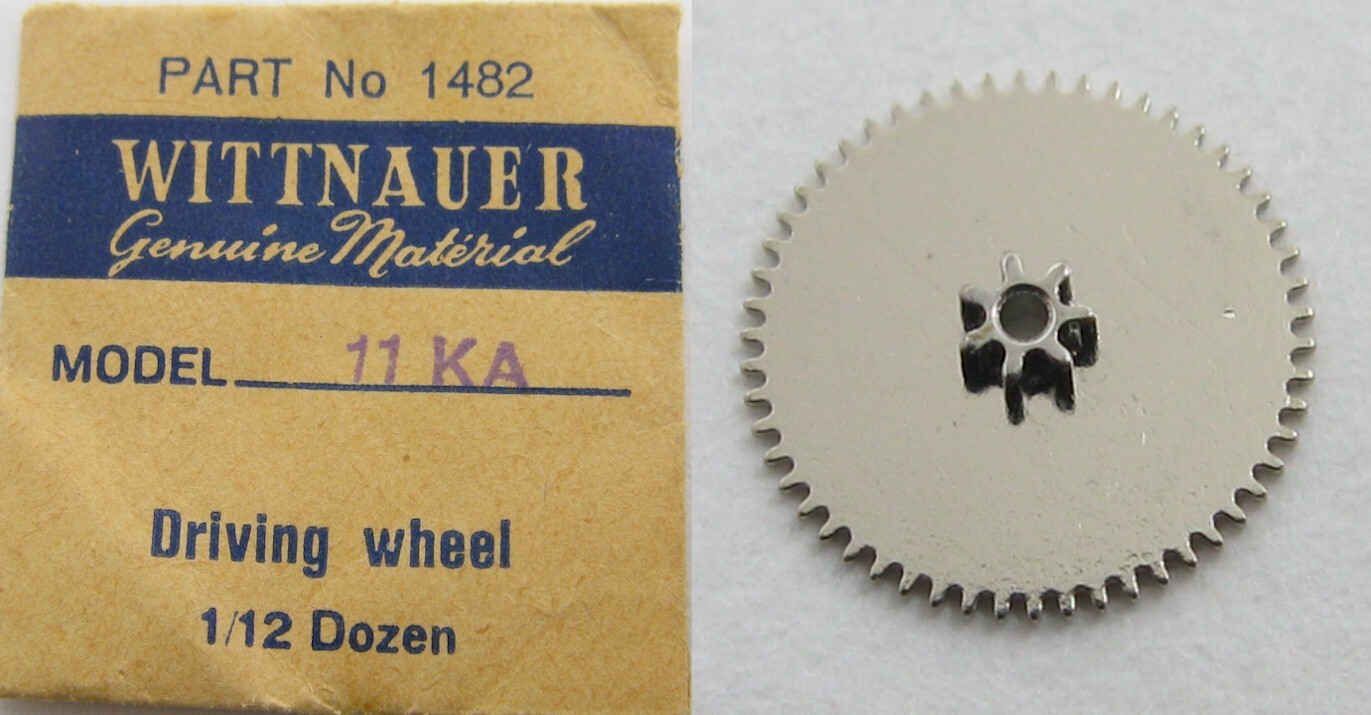 Wittnauer 11KA Longines 501 … automatic driving wheel … Watch Part #1482
